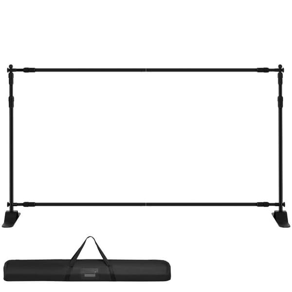 Support til holdbar plakat - Duoku - Justerbar bannerstand - til promovering, udstilling og begivenheder