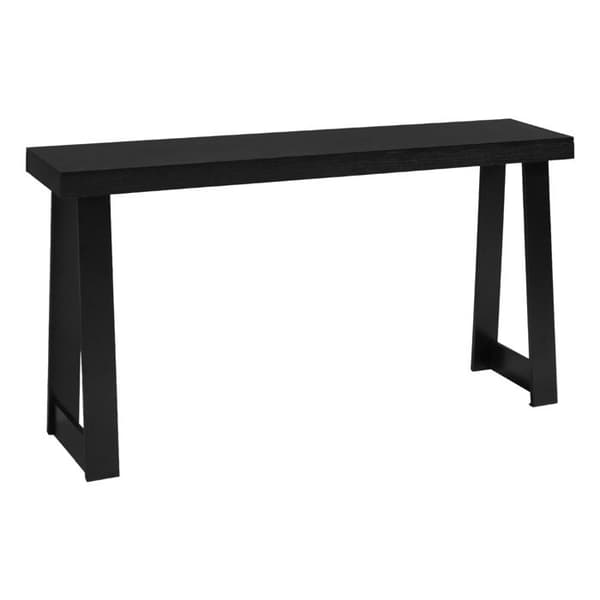 Entrébord - DUOKU - ZH619 - 140 cm - Sort - Opbevaring 2 niveauer Svart