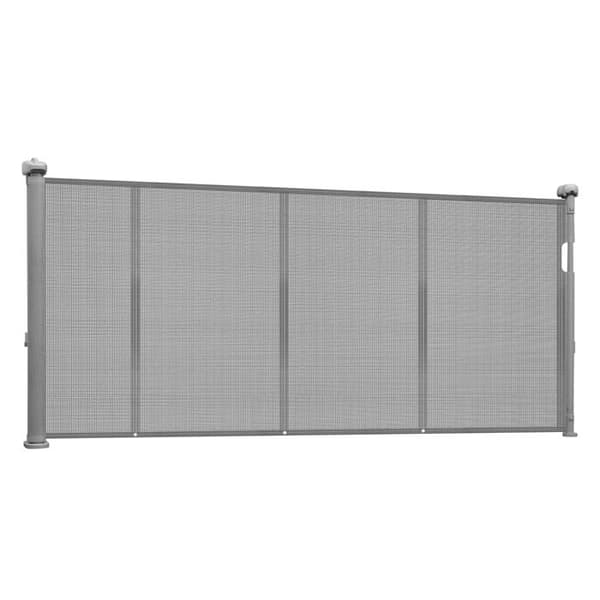 Återvinningsbar säkerhetsbarriär - DUOKU - SH20.006BB-280CD - 280 cm - 87 cm - Grå Grå