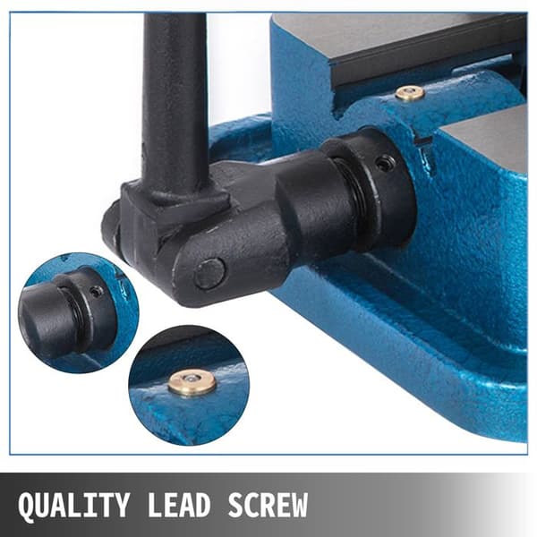 Robust Fräsbett-Duoku-80 mm Arbetsbänksklämmare-Hög Precision 3 Tums Tångbredd-360 Grader