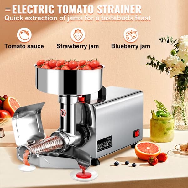 Elektrisk Tomatsigt - DUOKU - ETC-1C - Rustfrit Stål - Kobbermotor - 370 W