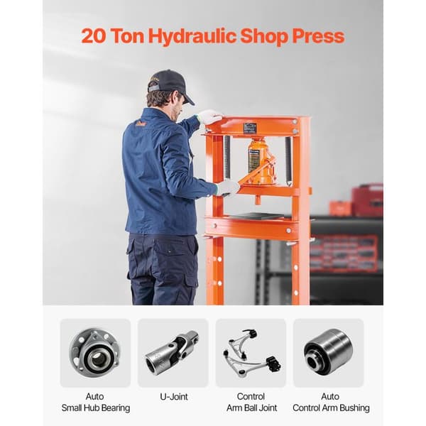 Ateljepress - DUOKU - 20 T - H-ram - Pressplåt - Triangelstöd