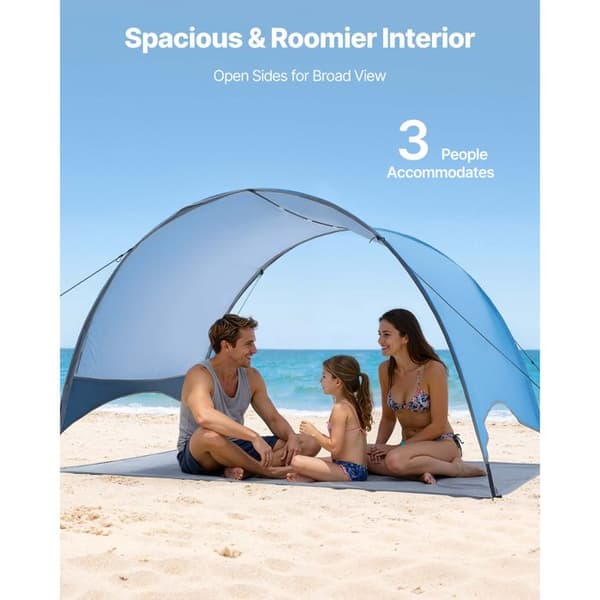 Strandtält - DUOKU - YL-beach10H - 3 personer - UPF 50+ - Vindresistent