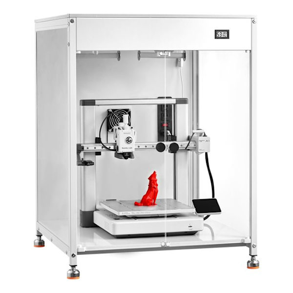 Caisson til 3D-printer-Duoku-med ventilationssystem-Lukket kabinet i akryl-Dust- og vandafvisende