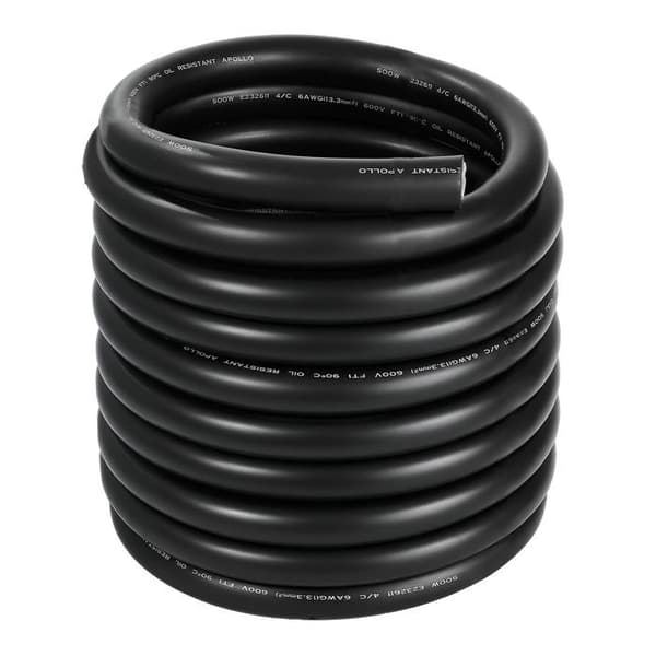 Strömkabel - DUOKU - SOOW 6AWG/4C - 22,86 m - 600 V - 4 ledare