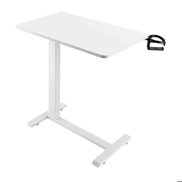 Sidebord - DUOKU - GT-SR65-B6 - Højdejusterbart - Integrerede Hjul - Hvid Vit
