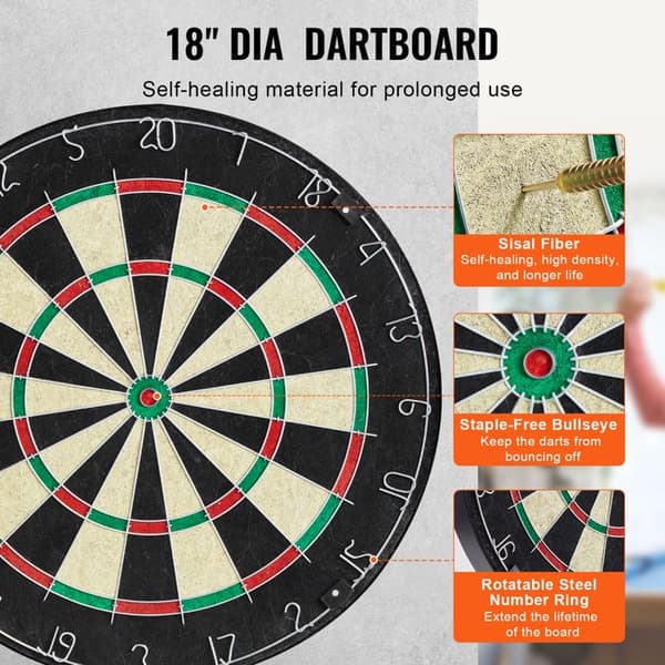 Set med dartpilar och officiell Duoku-möbel - Spelredo - Lätt att montera - Alla tillbehör ingår