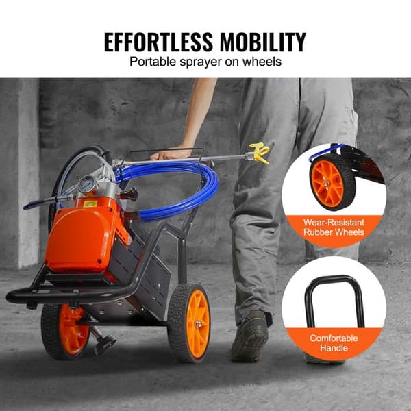 Färgspruta - DUOKU - TA-9968 - 1700 W - 3000 Psi - Elektrisk Professionell