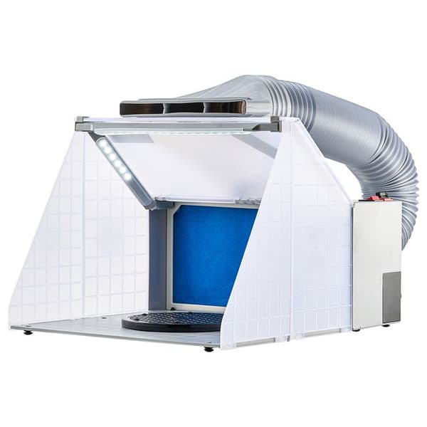 Aero spray booth-Duoku-portabel malerkabine med LED-lys-udsugningsventilator