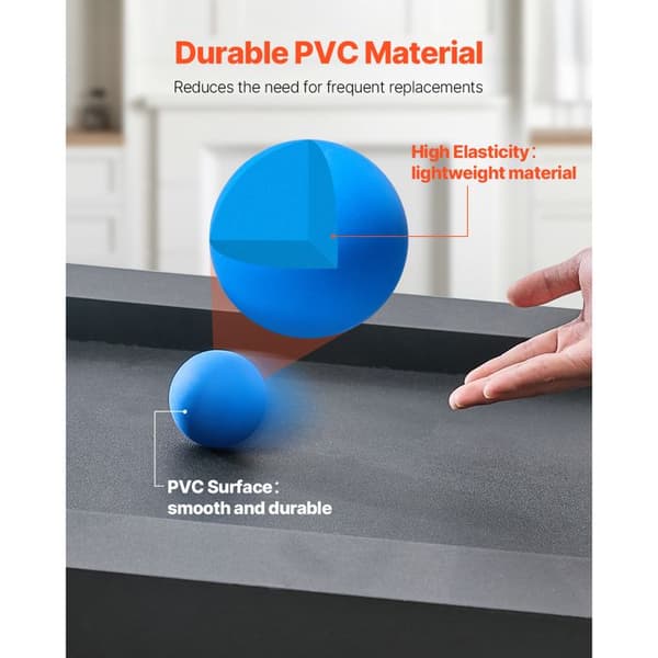 Spelmaskin - DUOKU - Set med 4 Reservbollar - Blå - 66 mm - PVC Blå