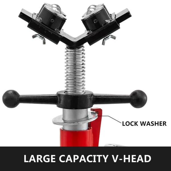Stöd för rör - DUOKU - 1107A - 1 500 lb - Höjd 71–131 cm - Stål
