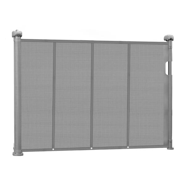 Sammenklappelig sikkerhedsbarriere - DUOKU - SH20.006BB-140CD - 140 cm - 87 cm - Grå mesh mod kravlen Grå