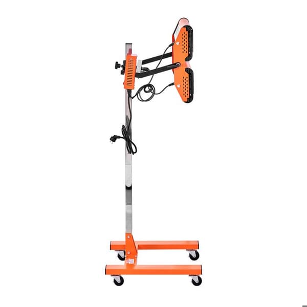 Infrarød Tørringslampe - DUOKU - 2200 W - Timer 1-60 min - Støtte til Bil - Rustfrit Rustfrit Stål
