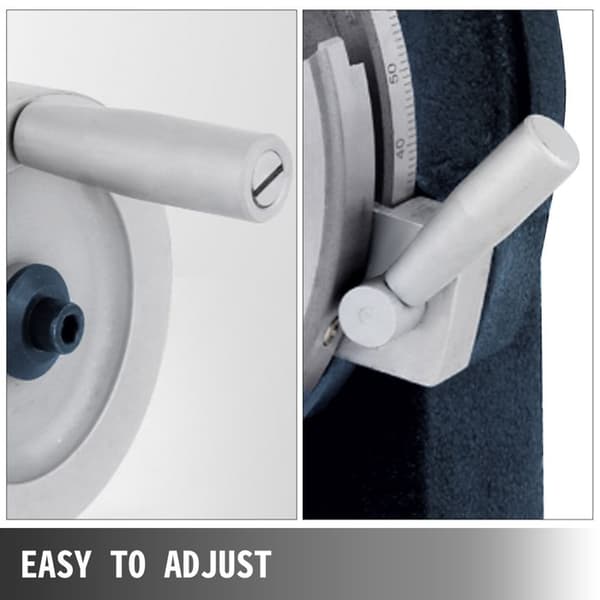 Vertikal och Horisontell Rotationsplatta-Duoku-150 mm-Divisionshuvud 5,9" för Fräsmaskin-Justerbart Skruvindexeringssystem