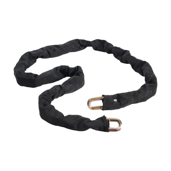 Cykellås - DUOKU - 85306 - 1,8 m - Robust Stål - 9,5 mm Svart