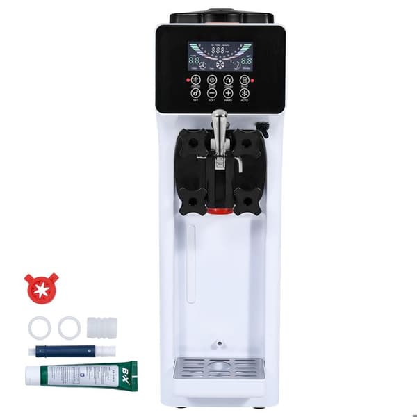 Sorbetmaskine - DUOKU - BQL-9200STA - 10L/H - 900W - LCD-panel og Rustfrit Stål