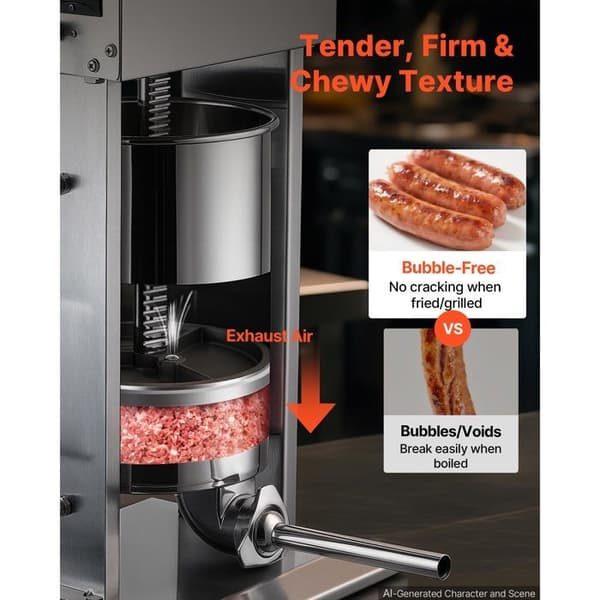 El-salami press - DUOKU - SYS-12L/E - 12 L - Rostfritt stål - Hastighetskontroll