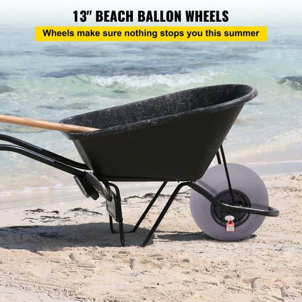 Sanddäck - DUOKU - 13" - TPU - Kapacitet 55 kg - Uppblåsbar
