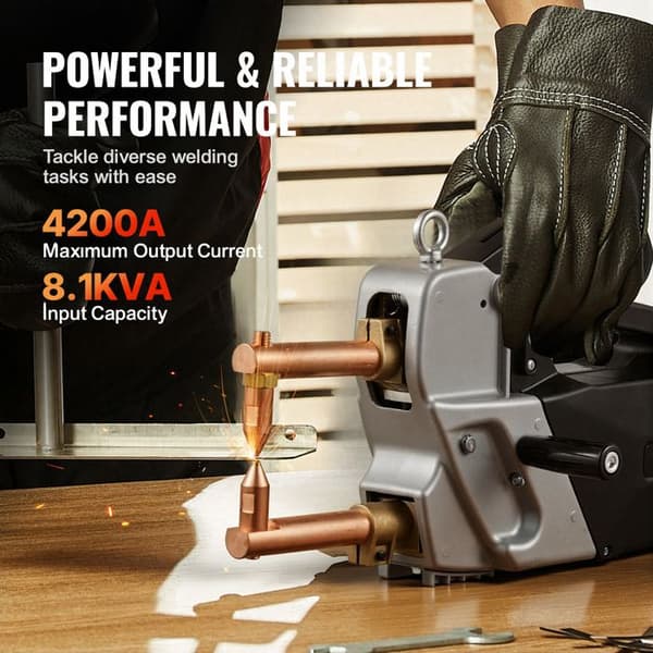 Bärbar punktsvets - DUOKU - DN-120T - 8,1 kVA - 4200 A - Svets tjocklek 2+2 mm