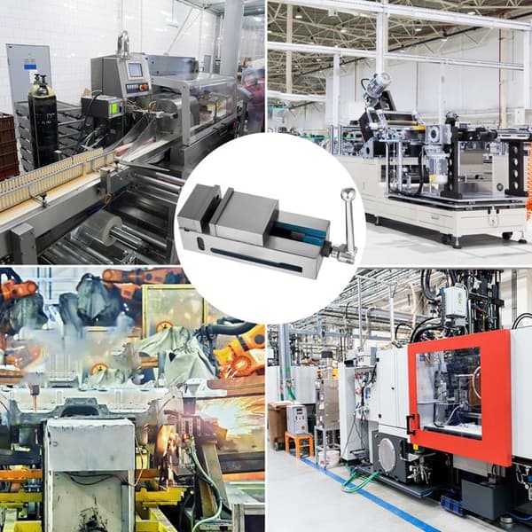 Bordspänne-Duoku-4 Tum Bredd-Hög Precision-Fastkäk CNC Stålspänne