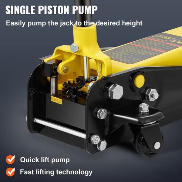 Lågprofil domkraft - DUOKU - S508 - 3 ton - 130–500 mm - Stål
