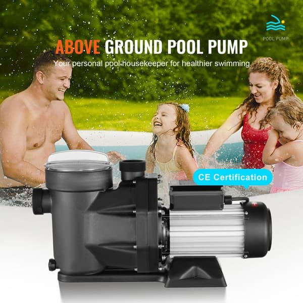 Pool Pump above ground - DUOKU - SPP250E-II - 2HP - Double Speed - 33000 L/H