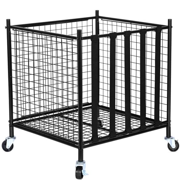 Säilytyskärry - DUOKU - RF-RY-024 - Musta - Pyörät - Lukittava
