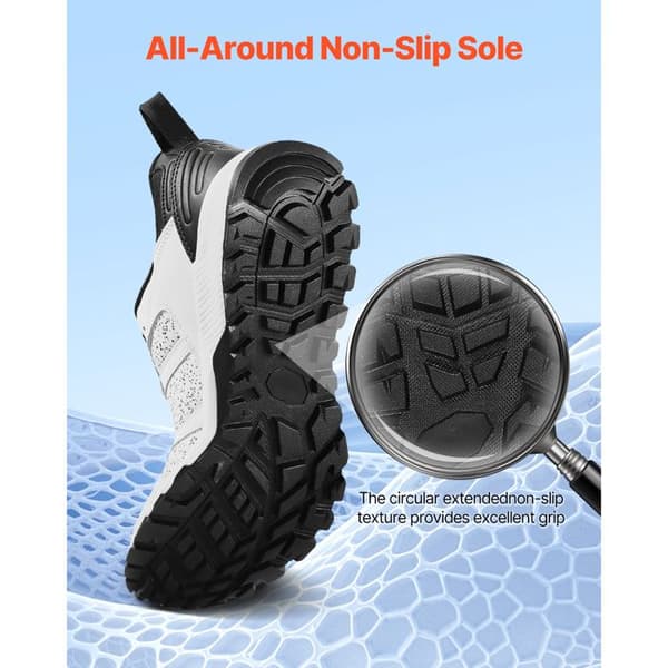 Korsningsskor - DUOKU - M-24408W - Storlek EU 41 - Bredde W - Vit Vit 41