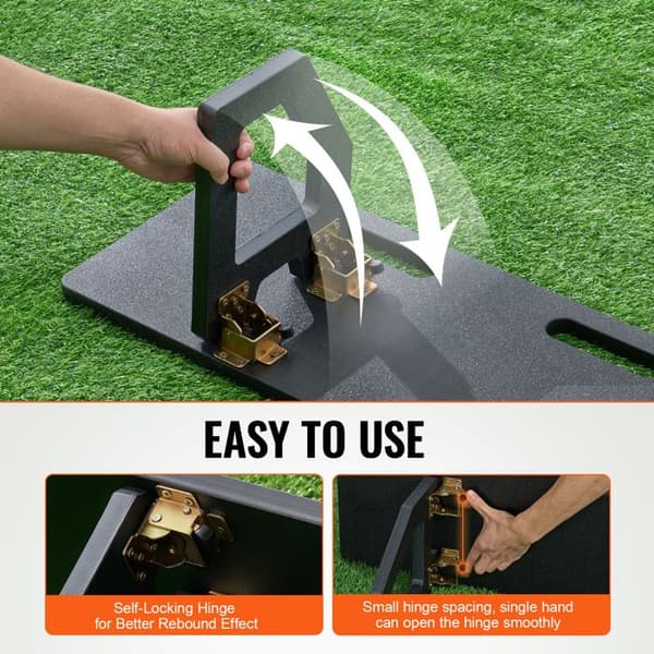 Rebound Panel - DUOKU - 40"x12" - HDPE - Fleksibel - Til Børn