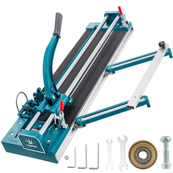 Manuel fliser cutter - DUOKU - 1200 mm - Præcise laser værktøjer - Dobbeltrails - Aluminium legering