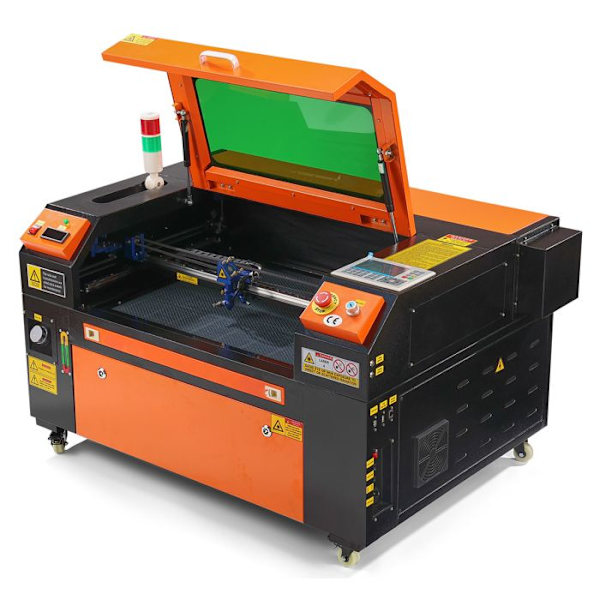 Lasergraver CO2 - DUOKU - KH6040 - 60 W - 2-vejs luftassistance - Kompatibel med Windows/Linux/macOS