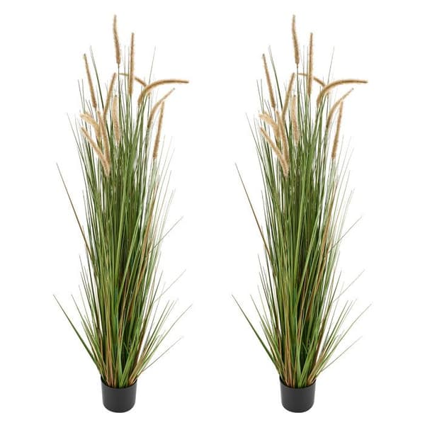 Konstväxt - DUOKU - Skärvmoss - 2-pack - 149,9 cm - PVC - Inomhus/Ute