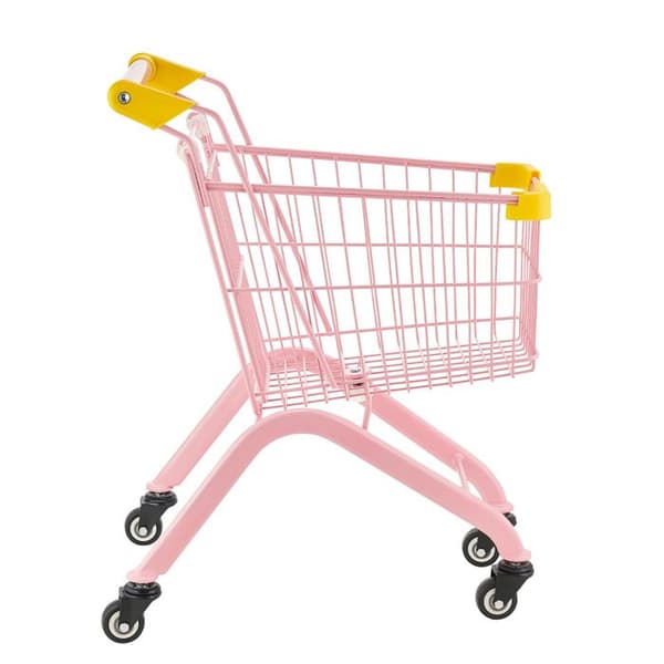 Barnvagn - DUOKU - MY-ZD01 - Rosa - Fällbar - 360° svängbara hjul Ros
