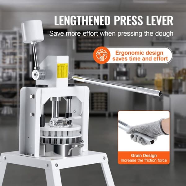 Dough Divider - DUOKU - XZ-40 - 40 stycken - 30–140 g - Rostfritt stål 304