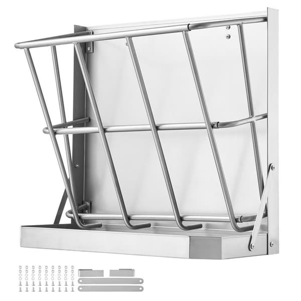 Högtalare för Hö - DUOKU - 21 Gallon - 2 i 1 - Väggmonterad - Kolfiberstål