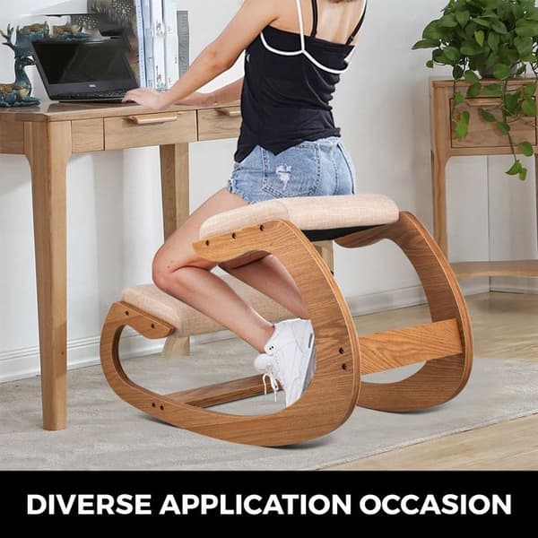 Ergonomisk Stol - DUOKU - Med Höftkudde - Kapacitet 220 lb - Samtida Design - Kontor