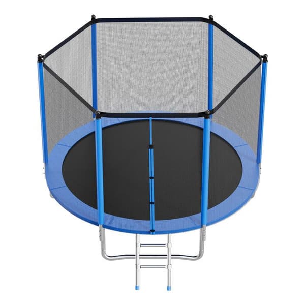 Trampolin - DUOKU - Rund 305 cm - Rustbestandig Stål - Sikkerhedsnet - 150 kg