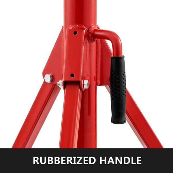 Stöd för rör - DUOKU - 1107A - 1 500 lb - Höjd 71–131 cm - Stål