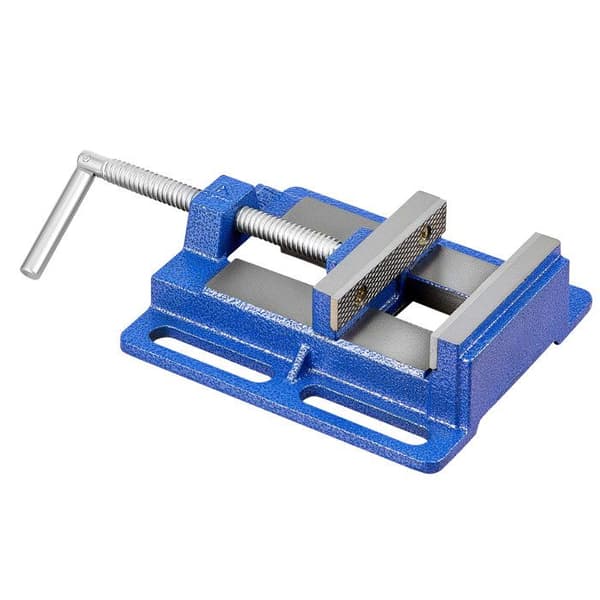 Pelarborrmaskinschuck-Duoku-Käftbredd 101,6 mm-Portabel Verkstadsschuck i Solid Gjutjärn-med Klämd Base