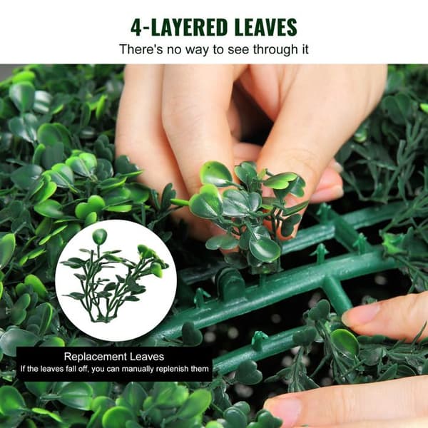 Kunstige Topiary Træer - DUOKU - 20 po - 2 Stykker - Grøn - PE Grön