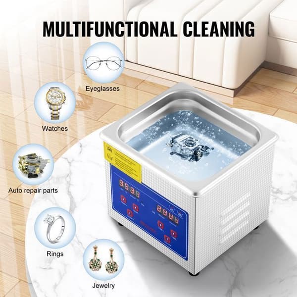 Professionel ultralydsrenser - DUOKU - Duoku 0,3L - 40 kHz - Opvarmning 100W - Rustfrit stål