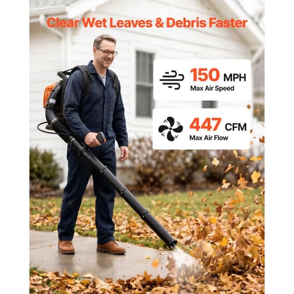 Bladblåsare - DUOKU - BL-4301 - 43 cm³ - 815 m³/h - 241 km/h