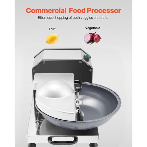 Köksrobot och Grönsakshackare - DUOKU - 3000 varv/min - Rostfritt Stål - Multifunktionell - 250 W