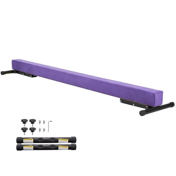 Voimistelupalkki - DUOKU - 2410 mm - 5 Korkeustasoa - 2 Moodia - Violetti