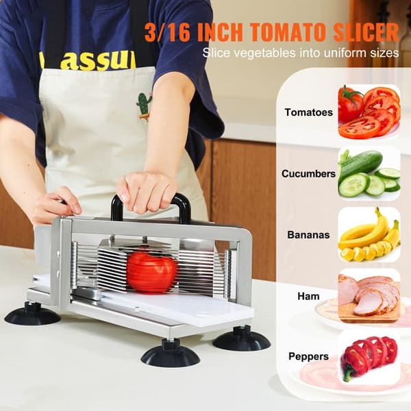 Tomatskærer - DUOKU - AY450-1 - Rustfrit Stål - 3/16 Tommer - 3,3 kg