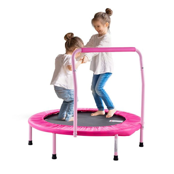 Trampolin - DUOKU - 36 tum - Fällbar - Med Handtag - För Barn