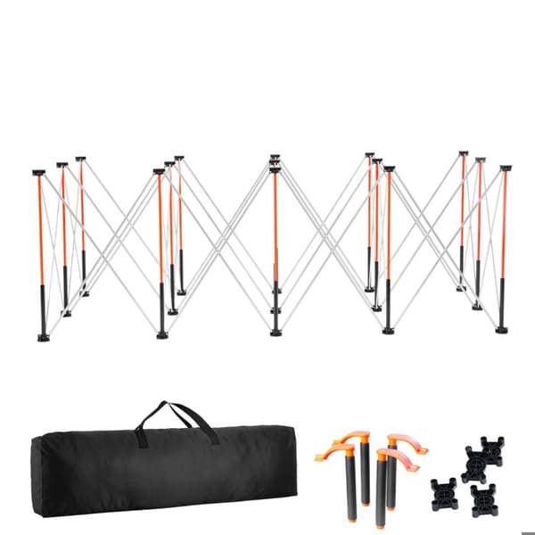 Fällbart Chassi - DUOKU - SNT-12 - Lastkapacitet 2724 kg - Dimensioner 245,5x126x73,3 cm - Ingen montering krävs