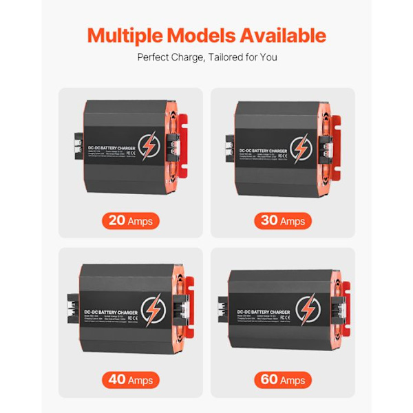 Batteriladdare - DUOKU - SDC-60A - 12 V - 60 A - Intelligent Multi-steg