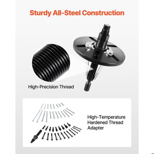 Kit för Verktyg - DUOKU - XC1732A - Dämpare Extractor - Stål - Montering och Demontering
