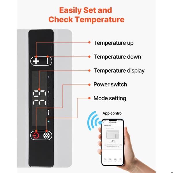 Bærbar elektrisk køleboks - DUOKU - MCD25D1 - 25 L - CA/DC 100-240V/12-24V - -20°C til 20°C